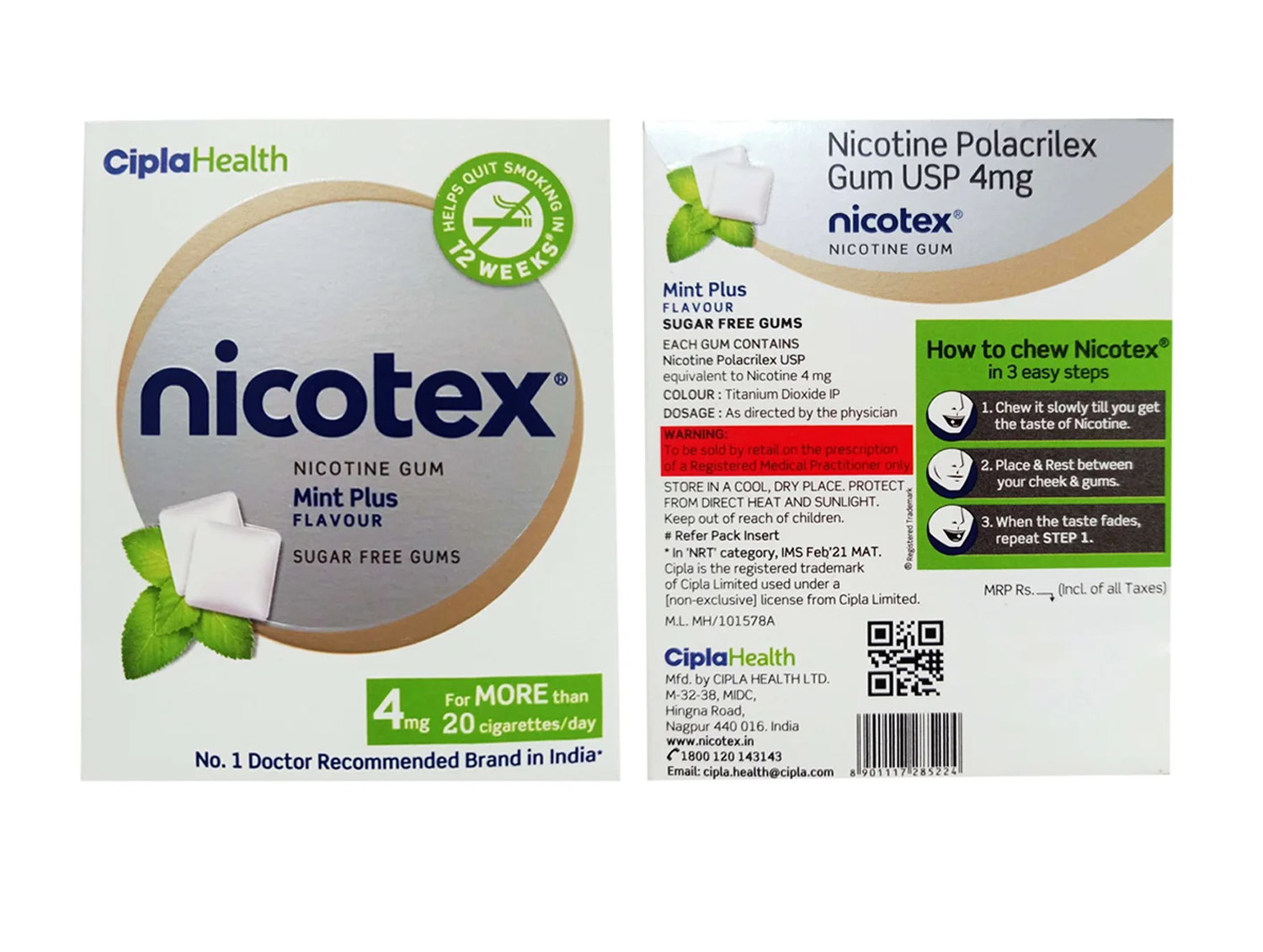 Nicotex zvachka